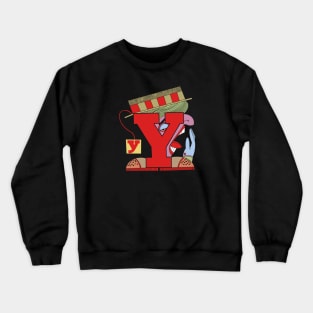 The Letter People: Mr. Y Crewneck Sweatshirt